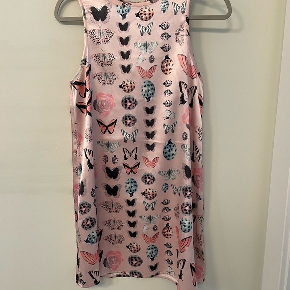 Pink Insect Butterfly Dress 